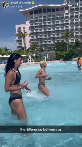 Charli D&#8217;Amelio Bikini Wave Pool Video Leaked 31054