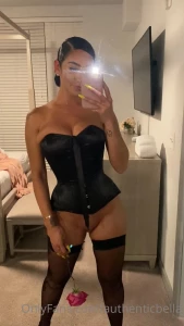 Authenticbella Nude Corset Selfie Onlyfans Video Leaked 31502