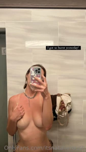 Natalie Roush Nude Sun Burnt Bathroom Onlyfans Set Leaked 31880