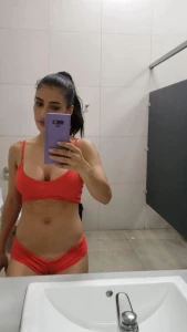 Anabella Galeano Bathroom Mirror Fingering Onlyfans Video Leaked 31958