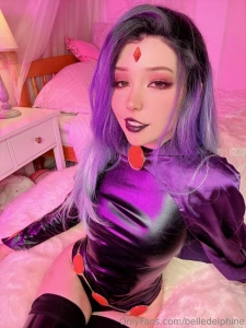 Belle Delphine Sexy Raven Cosplay Onlyfans Set Leaked 3656