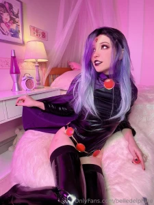 Belle Delphine Sexy Raven Cosplay Onlyfans Set Leaked 3658