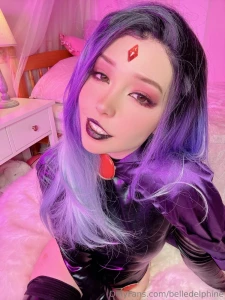 Belle Delphine Sexy Raven Cosplay Onlyfans Set Leaked 3674