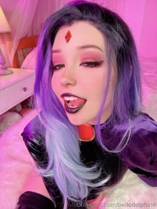 Belle Delphine Sexy Raven Cosplay Onlyfans Set Leaked 3681