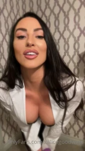 Alice Goodwin Nude Dildo POV Tease Onlyfans Video Leaked 32556