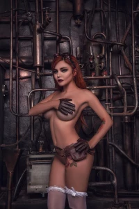 Kalinka Fox Nude Steampunk Cosplay Patreon Set Leaked 32705