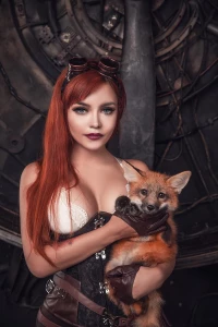 Kalinka Fox Nude Steampunk Cosplay Patreon Set Leaked 32718