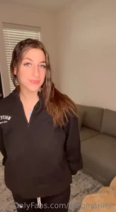 Megan McCarthy Sweatsuit Strip Onlyfans Video Leaked 33357