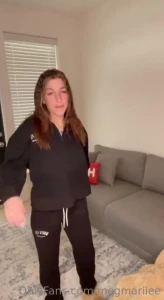 Megan McCarthy Sweatsuit Strip Onlyfans Video Leaked 33381