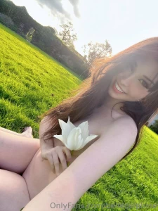 Belle Delphine Naked In The Garden Onlyfans Set Leaked 33541