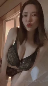 Anri Okita Lingerie Strip Tease Onlyfans Video Leaked 33647