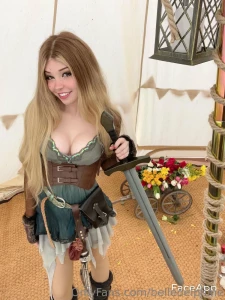 Belle Delphine Fantasy Renfair Cosplay Onlyfans Set Leaked 34412