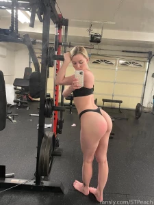 STPeach Sexy Ass Thong Workout Fansly Set Leaked 34724