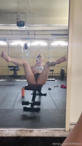 STPeach Pussy Thong After Workout Fansly Set Leaked 34802