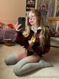 Belle Delphine Thong Ass Sonichu Selfie Onlyfans Set Leaked 35404