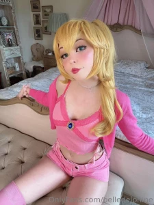 Belle Delphine Nude Princess Peach Cosplay Onlyfans Set Leaked 35767