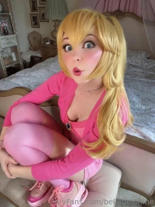 Belle Delphine Nude Princess Peach Cosplay Onlyfans Set Leaked 35769