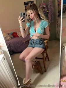 Belle Delphine Nude Short Skirt Pussy Tease Onlyfans Video Leaked 35891