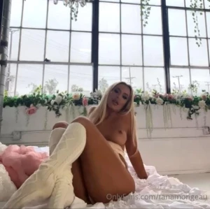 Tana Mongeau Nude Topless Tease Onlyfans Video Leaked 36942
