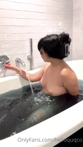 Quqco Nude Bath Lingerie Strip Onlyfans Video Leaked 4074