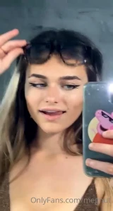 Megnutt02 Nude Mirror Selfie Tease Onlyfans Video Leaked