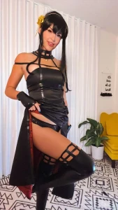 KittyPlays Sexy Yor Forger Cosplay Fansly Set Leaked 38242