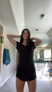 Charli D’Amelio See-Through Mini Dress Dance Video Leaked
