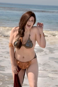 Maitland Ward Nude Slave Leia Cosplay Set Leaked 38518