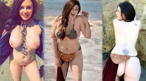 Maitland Ward Nude Slave Leia Cosplay Set Leaked 38526