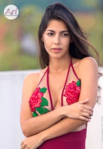 Ari Dugarte Modeling One-Piece Swimsuits Patreon Set Leaked 38540