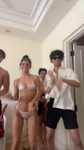 Charli D’Amelio Bikini Camel Toe Dance Video Leaked