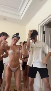 Charli D&#8217;Amelio Bikini Camel Toe Dance Video Leaked 40848