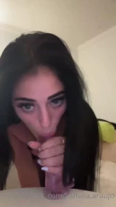 Camilla Araujo Nude Dildo Blowjob OnlyFans Video Leaked 415