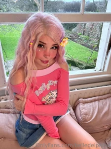 Belle Delphine Nude Cute In Pink Onlyfans Set Leaked 41257