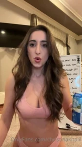 Christina Khalil Anal Drunk February Onlyfans Livestream Leaked 41867