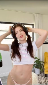 KittyPlays Nude Underboob Gamer Fansly Set Leaked 42156