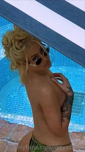 Iggy Azalea Nude See-Through Pool Onlyfans Video Leaked 42421