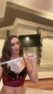 Christina Khalil Pussy Vibrator January Onlyfans Livestream Leaked