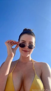 KittyPlays Sexy Bikini Beach Fansly Set Leaked 45607