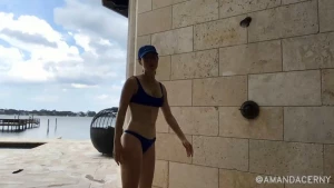 Amanda Cerny Bikini Ab Workout Livestream Video Leaked 48028