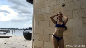 Amanda Cerny Bikini Ab Workout Livestream Video Leaked 48035