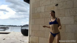 Amanda Cerny Bikini Ab Workout Livestream Video Leaked 48037