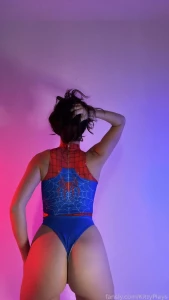 Kittyplays Sexy Spiderman Cosplay Fansly Set Leaked 50219