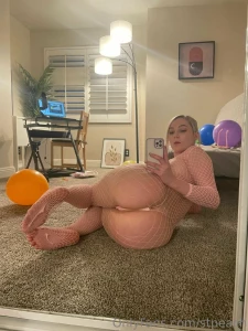 STPeach Fishnet Pussy Balloon Humping Fansly Set Leaked 51409