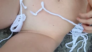 Abby Opel Nude Knitted Bikini Onlyfans Video Leaked 51561