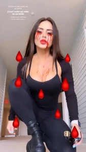 Giovanna Eburneo Bodysuit Zombie Cosplay Video Leaked 51590