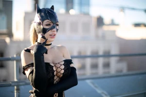 Liz Katz Nude Catwoman Bondage Cosplay Onlyfans Set Leaked 51629