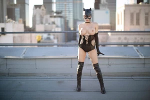 Liz Katz Nude Catwoman Bondage Cosplay Onlyfans Set Leaked 51649