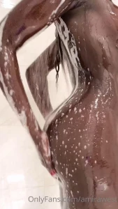 Amira West Nude Soapy Shower Onlyfans Video Leaked 51697