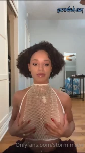 Stormi Maya Nude Mesh Top Onlyfans Video Leaked 51918